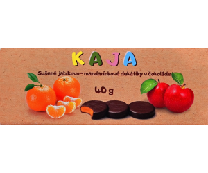 Su&scaron;en&eacute; jablkovo-mandar&iacute;nkov&eacute; duk&aacute;tiky v čokol&aacute;de 40g